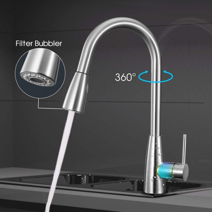 Pull Down Kitchen Sink Faucets