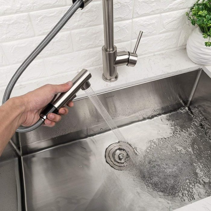 Pull Down Kitchen Sink Faucets