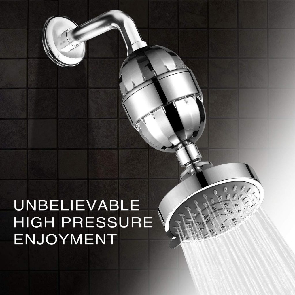 High Pressure Shower Head And 15 Stage Premium Shower Water Filter 5