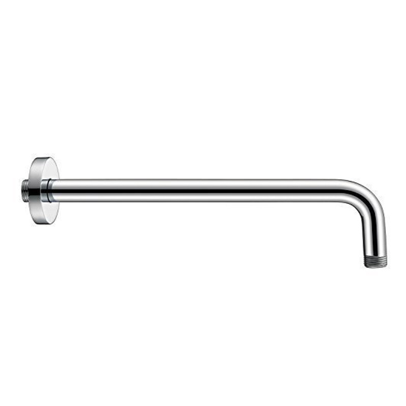 Details about   16inch Stainless Steel Rainfall Shower Head Extension Arm Wall Mounted Tube 