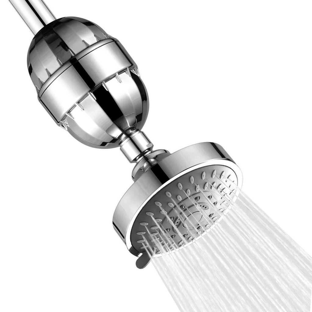 High Pressure G1/2 Shower Head 3 Inches Adjustable Swivel Copper Ball